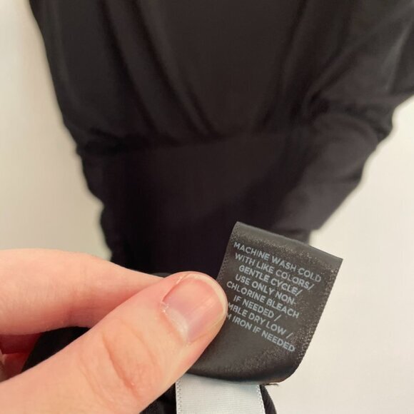 TORRID 2 Plus Size Mini Studio Knit Ruched Dress Black Blouson Sheath Sexy Party - Picture 11 of 15